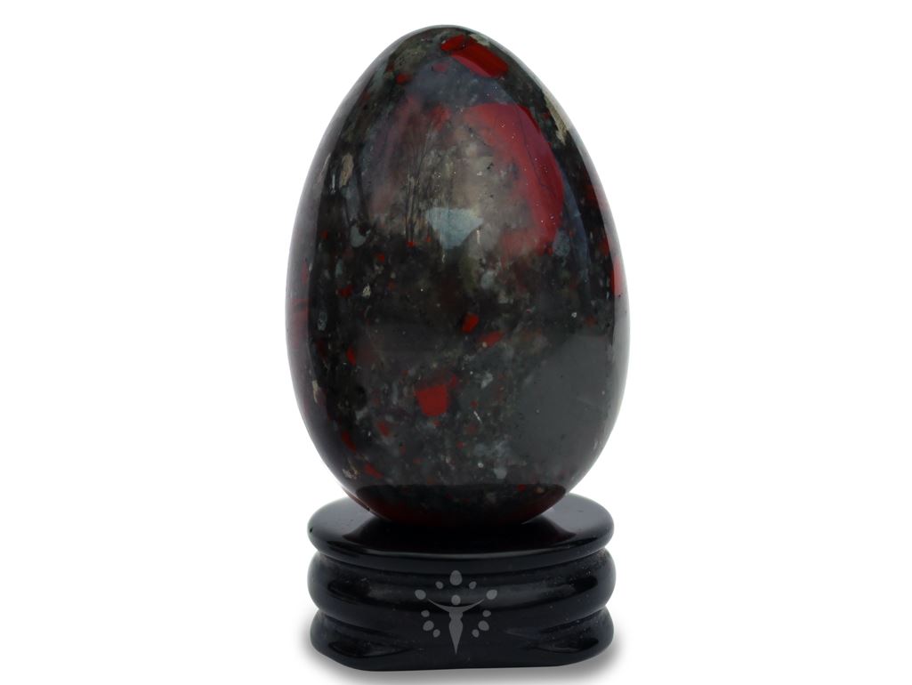 African Bloodstone Yoni Egg "Cleansing and Passionate" Yoni Egg Yoni Egg Journeys 