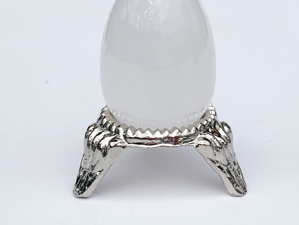 Round Metal Stand Yoni Egg Stand YE Journeys Silver