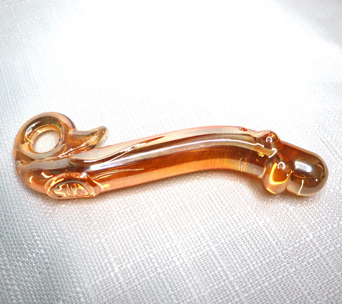 Gold Glass G Yoni Wand