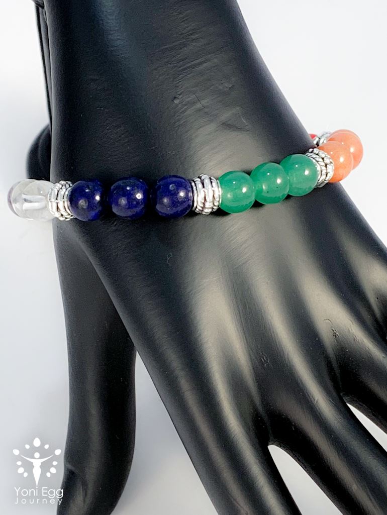 All 7 Chakras Healing Bracelet Jewelry YE Journeys 