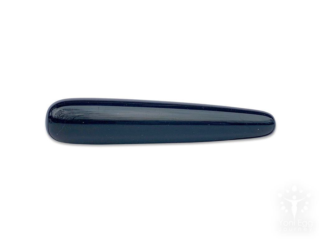 Black Obsidian Body Massage Wand Yoni Wand Yoni Egg Journeys 