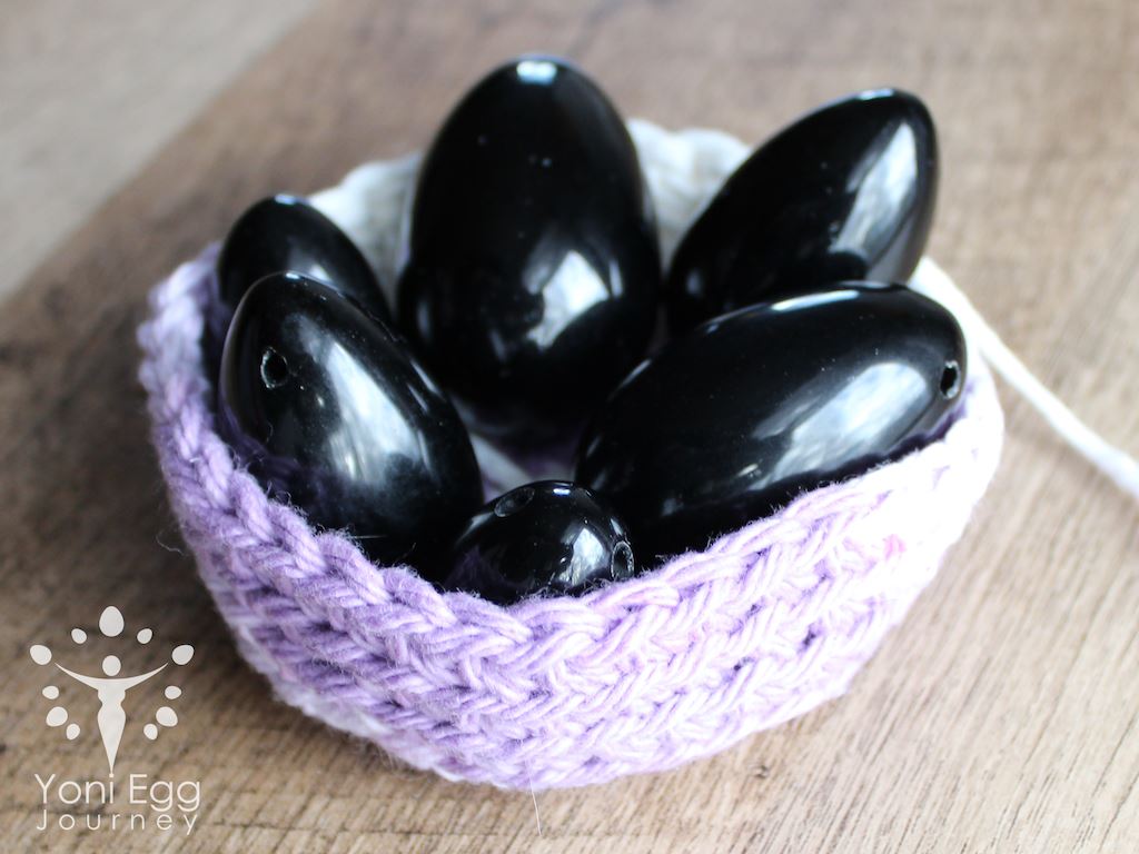 Black Obsidian Yoni Egg "Cleans and Reignite" Yoni Egg Yoni Egg Journeys 