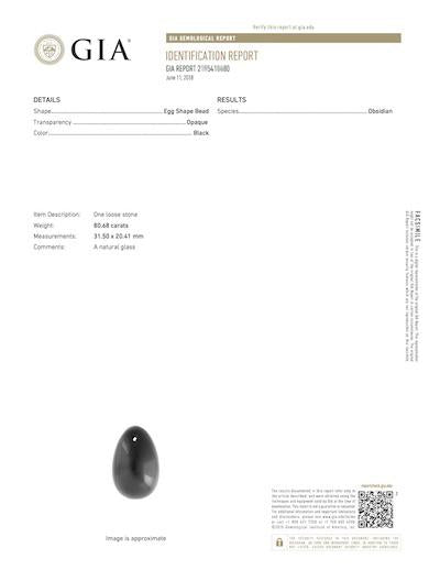 Black Obsidian Yoni Egg "Cleans and Reignite" Yoni Egg Yoni Egg Journeys 