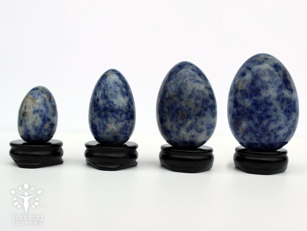 Blue Jasper Yoni Egg "Unleashed Energy" Yoni Egg Yoni Egg Journeys 