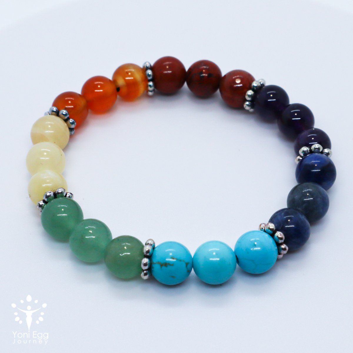 Chakra Healing and Balancing Bracelet Jewelry YE Journeys 