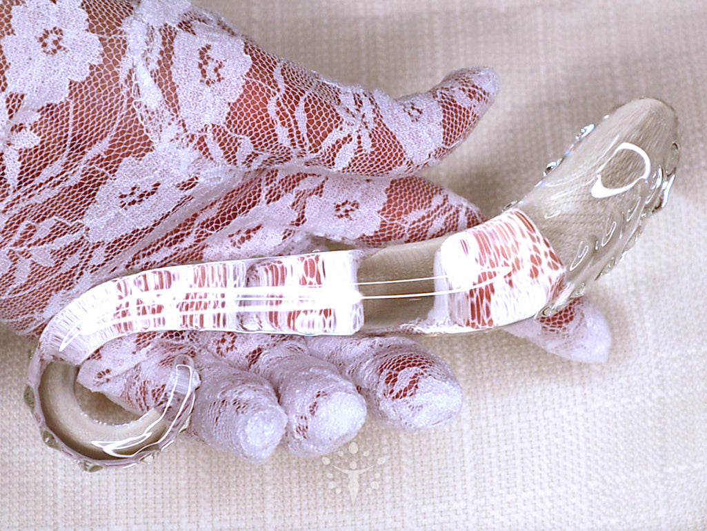 Clear Glass G Yoni Wand Yoni Wand Yoni Egg Journeys 