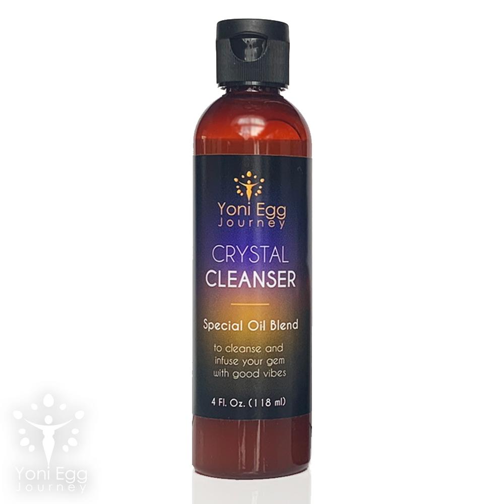 Crystal and Yoni Egg Cleaning Solution Yoni Egg Accessory YE Journeys 4 fl. oz. 