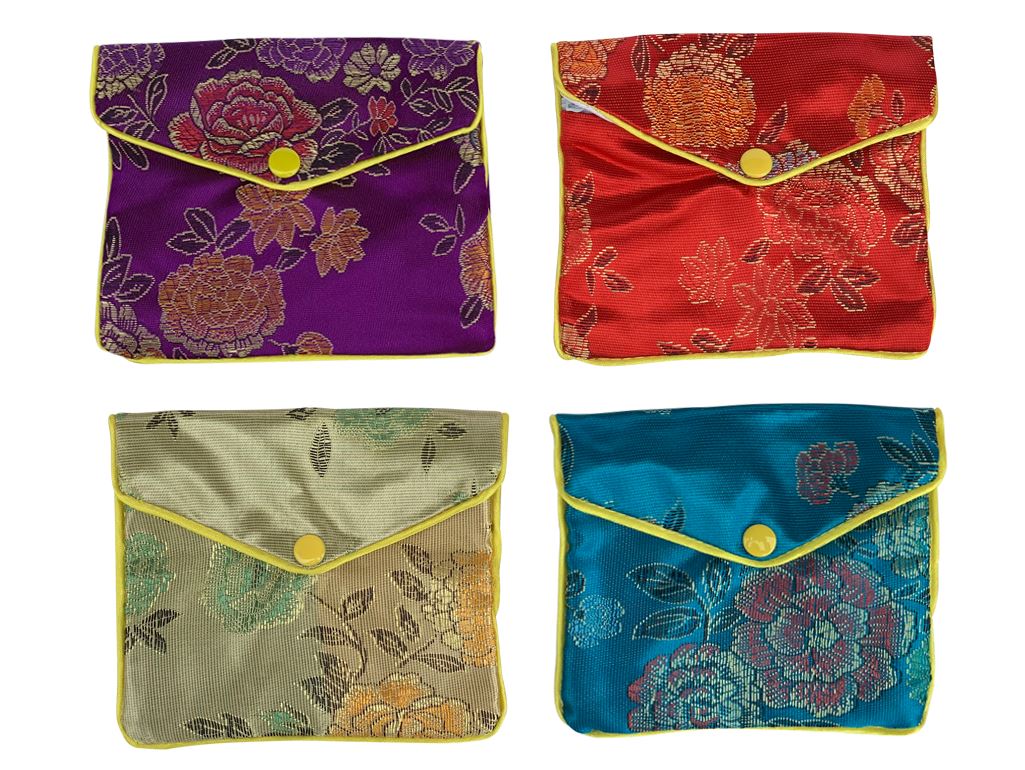 Embroidered Yoni Egg Envelop Bag Yoni Egg Bag YE Journeys 