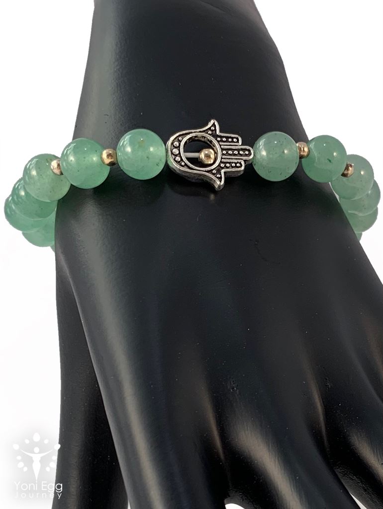 Green Aventurine Bracelet Jewelry YE Journeys 