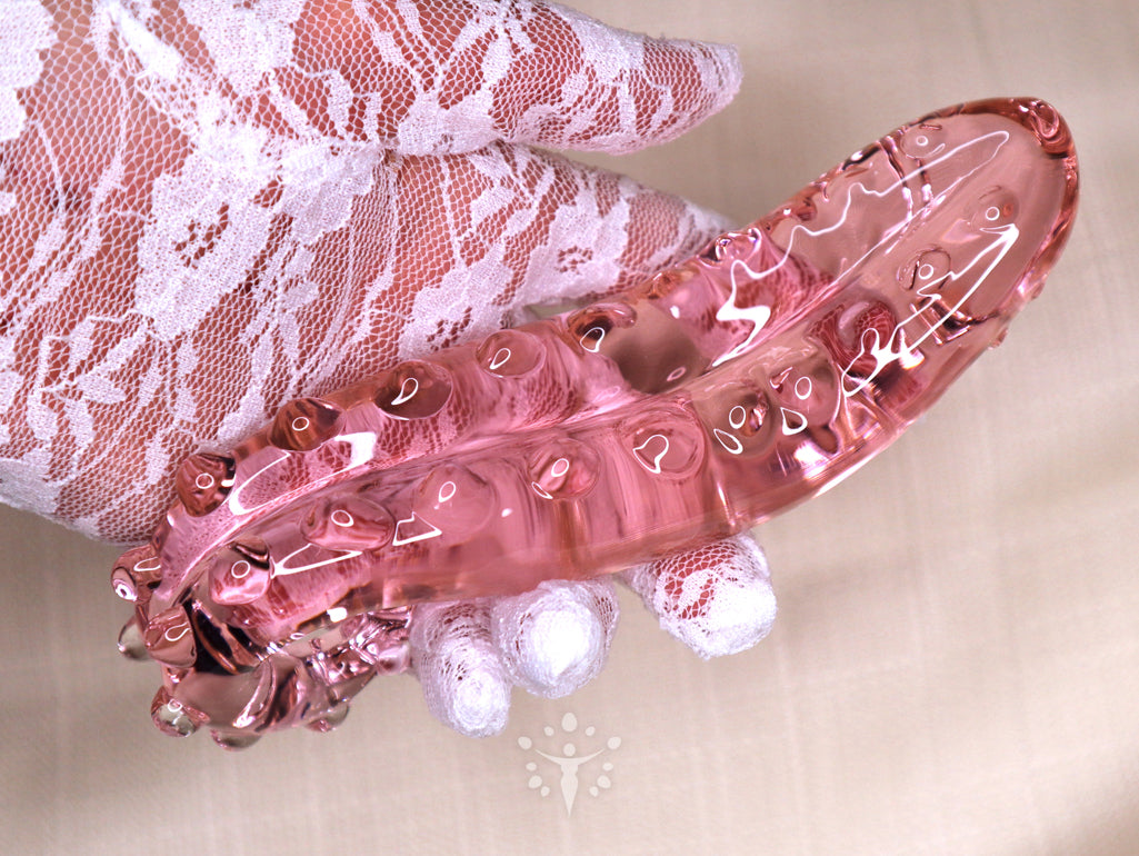 Pink Glass G Yoni Wand Yoni Wand Yoni Egg Journeys 