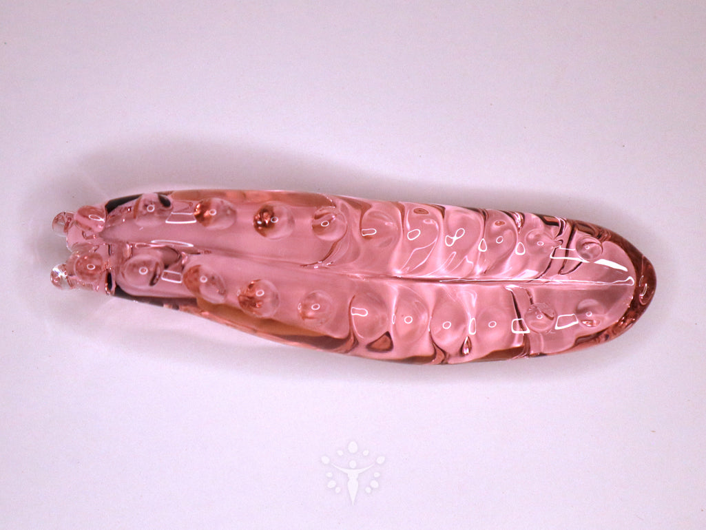 Pink Glass G Yoni Wand Yoni Wand Yoni Egg Journeys 