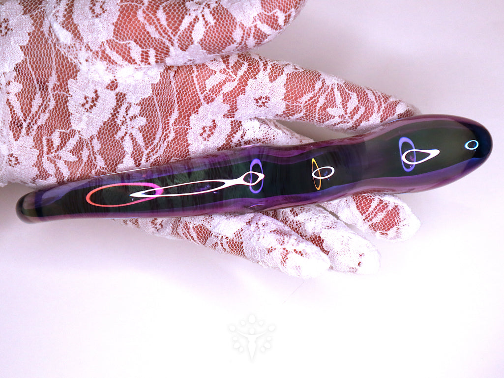 Purple Glass G Yoni Wand Yoni Wand Yoni Egg Journeys 