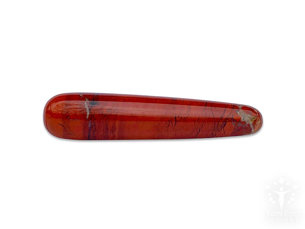 Red Jasper Body Massage Wand Yoni Wand Yoni Egg Journeys 