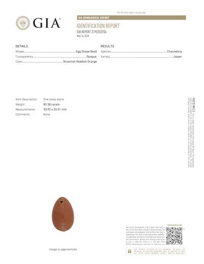 Red Jasper Yoni Egg "Tantra and Tranquility" Yoni Egg Yoni Egg Journeys 