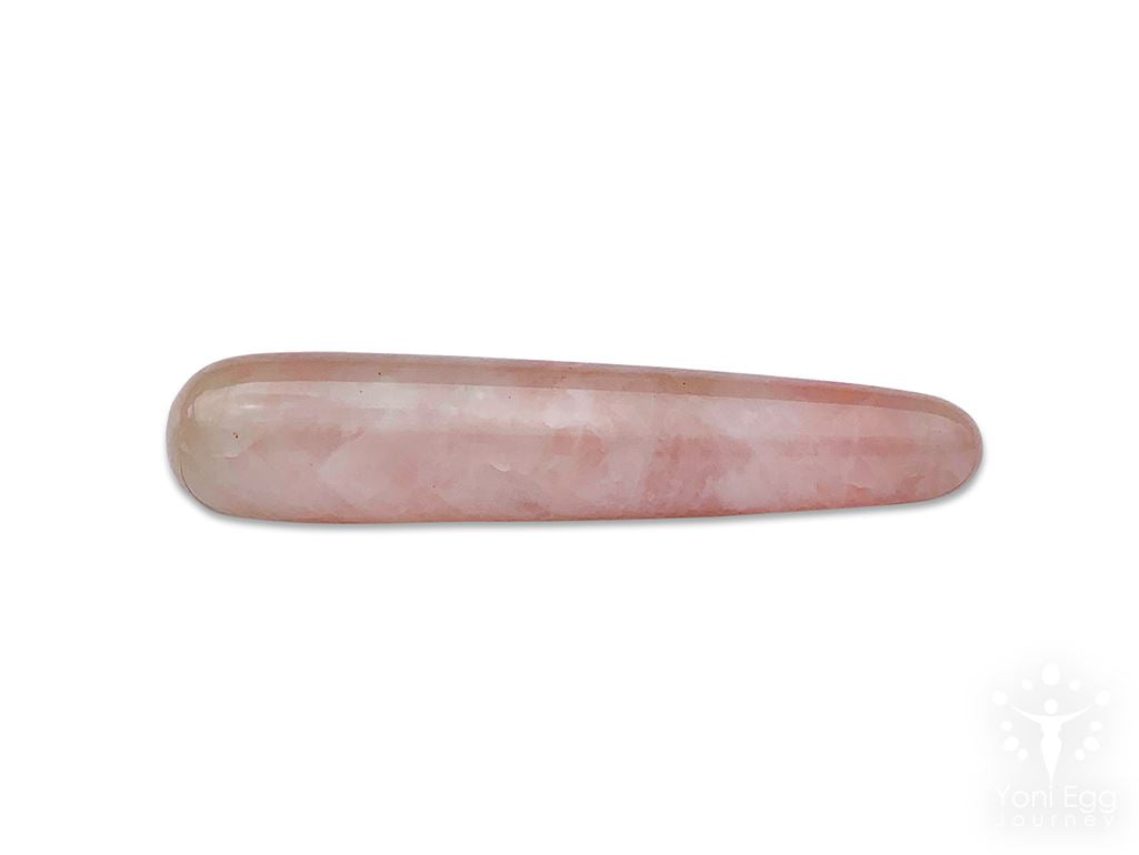 Rose Quartz Body Massage Wand Yoni Wand Yoni Egg Journeys 