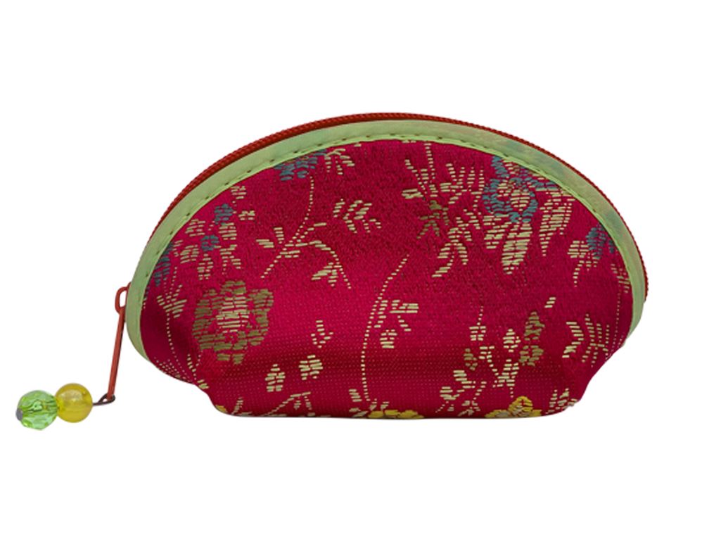 Silk Embroidered Yoni Egg Pouch Bag Yoni Egg Bag YE Journeys Red 
