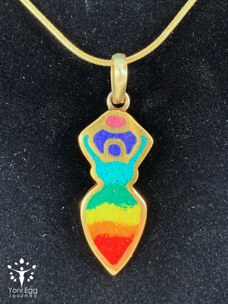 Yoni Egg Goddess Necklace Jewelry YE Journeys 